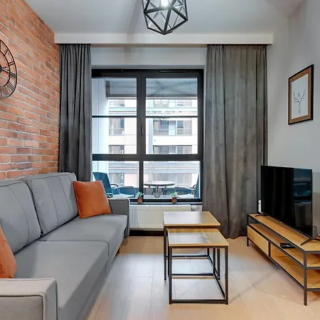 Doki Living - Foodhall & Parking By Downtown Apartament Gdańsk