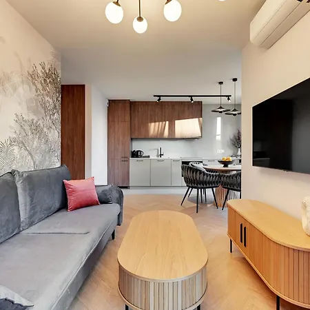 Doki Living - Foodhall & Parking By Downtown Appart hôtel Gdańsk