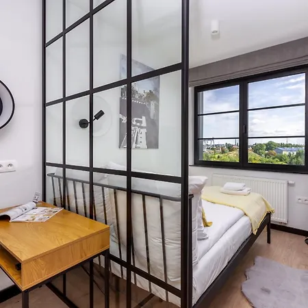 Doki Living - Foodhall & Parking By Downtown Appart hôtel Gdańsk