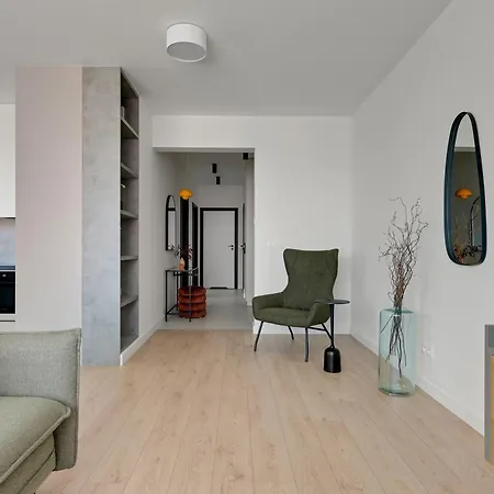 Apartament Doki Living - Foodhall & Parking By Downtown Gdańsk